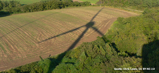 Periodischer Schattenwurf: Wer ist vor Ort betroffen?