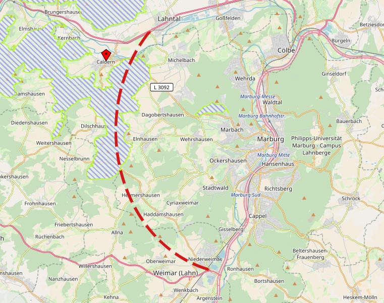 Geforderte West-Umgehung Marburgs ist nicht genehmigungsfähig